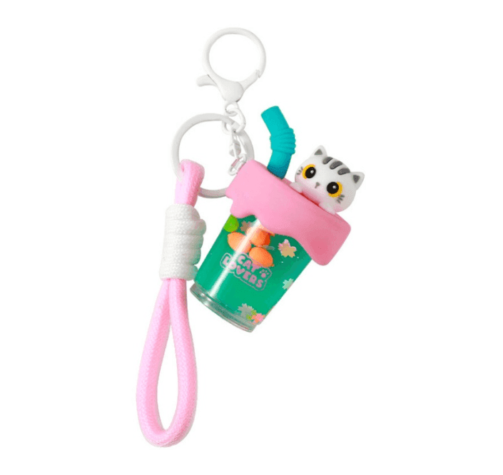 i-total - PORTACHIAVI BUBBLE GATTO BIANCO (XL3078)