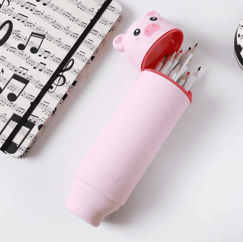 i-Total - Astuccio Silicone allungabile PIGGY (XL2486) - 2