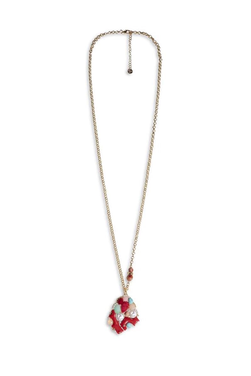 MYA ACCESSORIES | Collana pendente pietre - 3