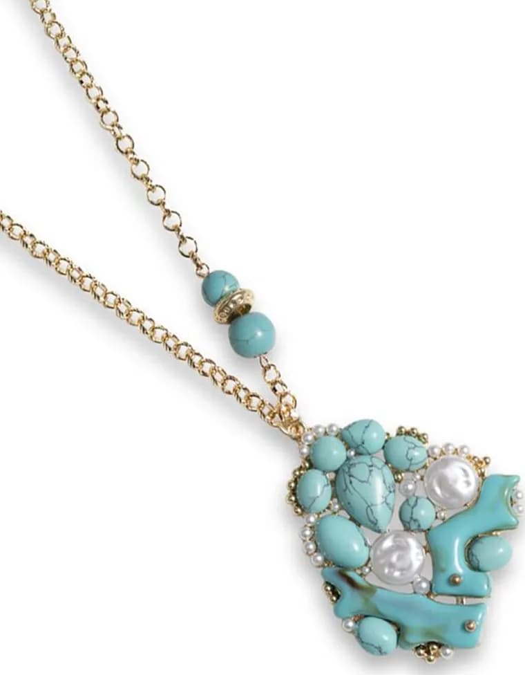 MYA ACCESSORIES | Collana pendente pietre - 2
