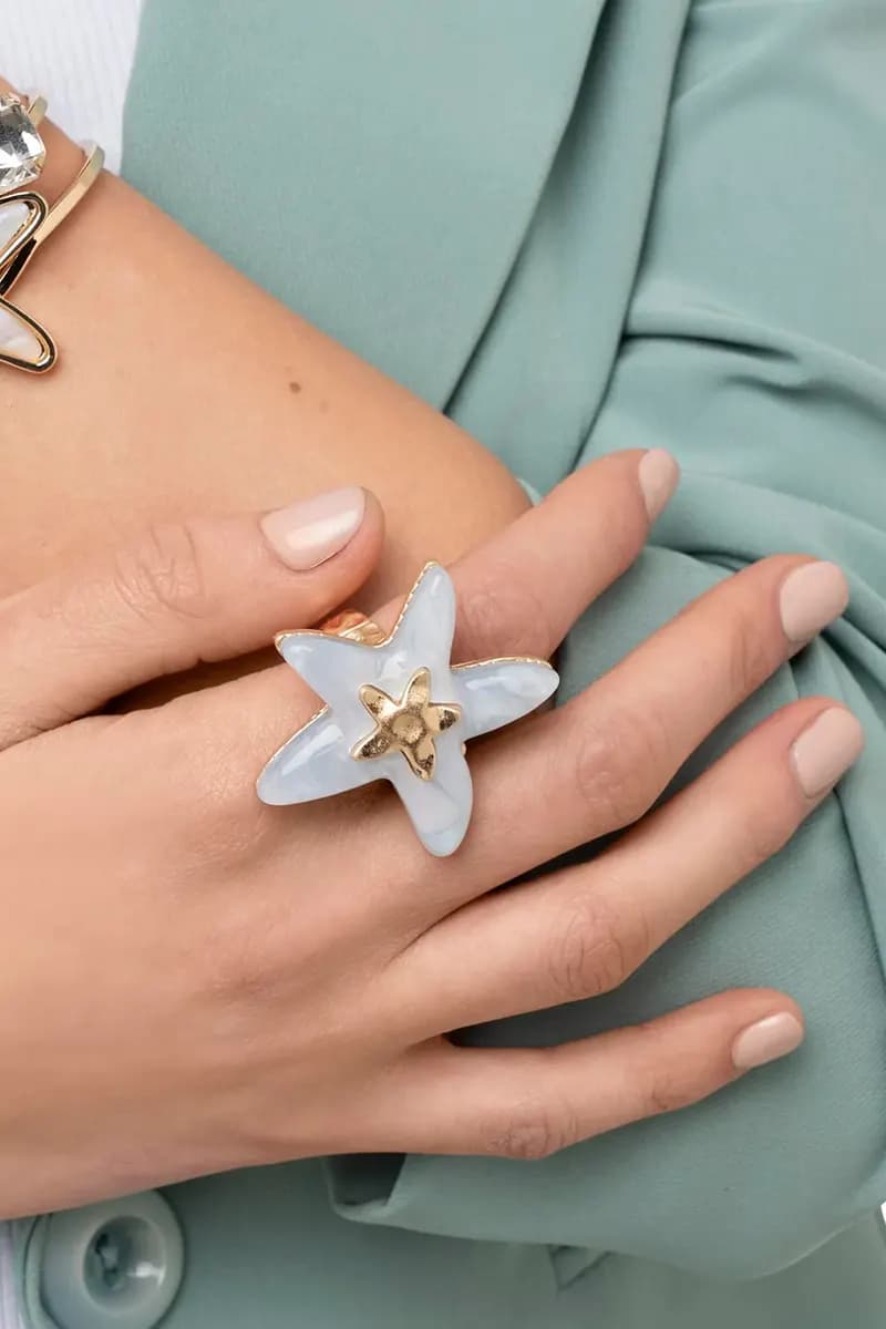 MYA ACCESSORIES | Anello stella marina - 3