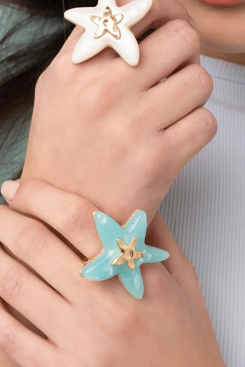 MYA ACCESSORIES | Anello stella marina - 3