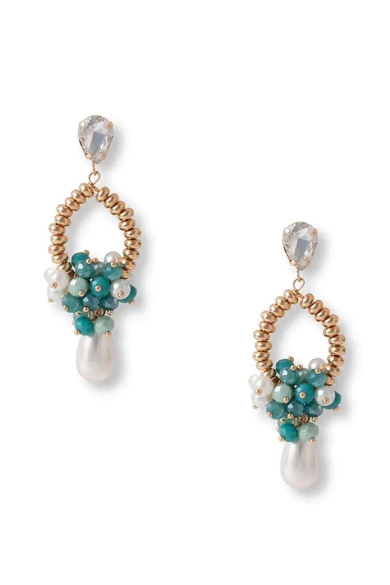 MYA ACCESSORIES | Orecchini strutturati a goccia - 2