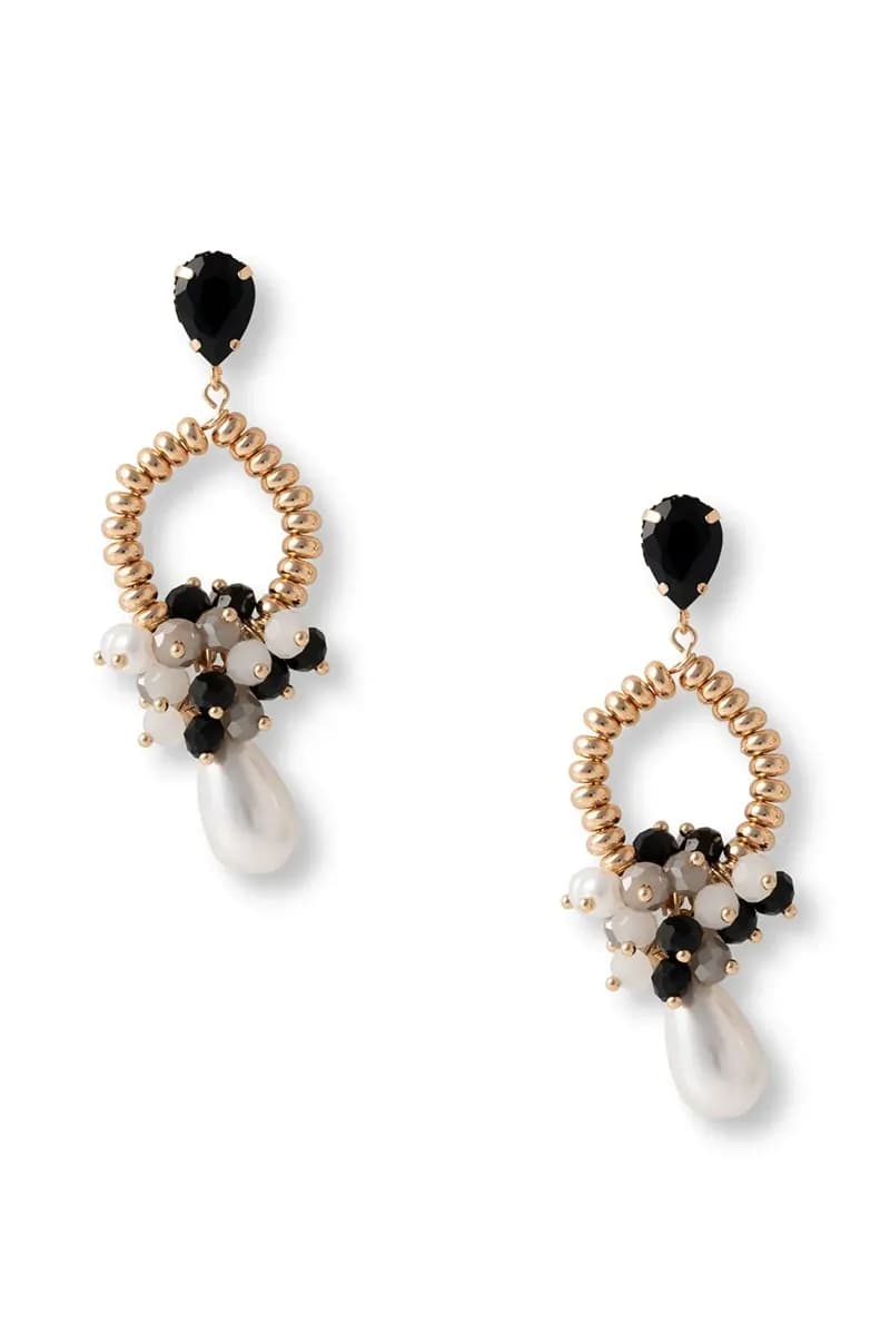 MYA ACCESSORIES | Orecchini strutturati a goccia - 2