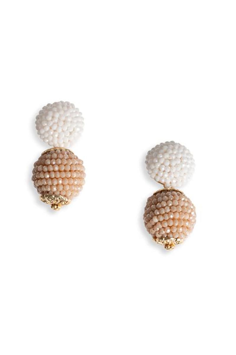 MYA ACCESSORIES | Orecchini 2 sfere con microcristalli - 2