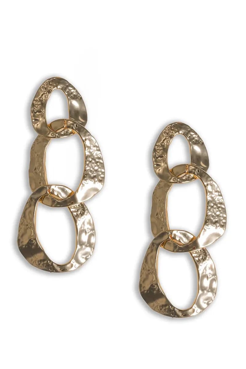 MYA ACCESSORIES | Orecchini pendenti a tre cerchi - 2