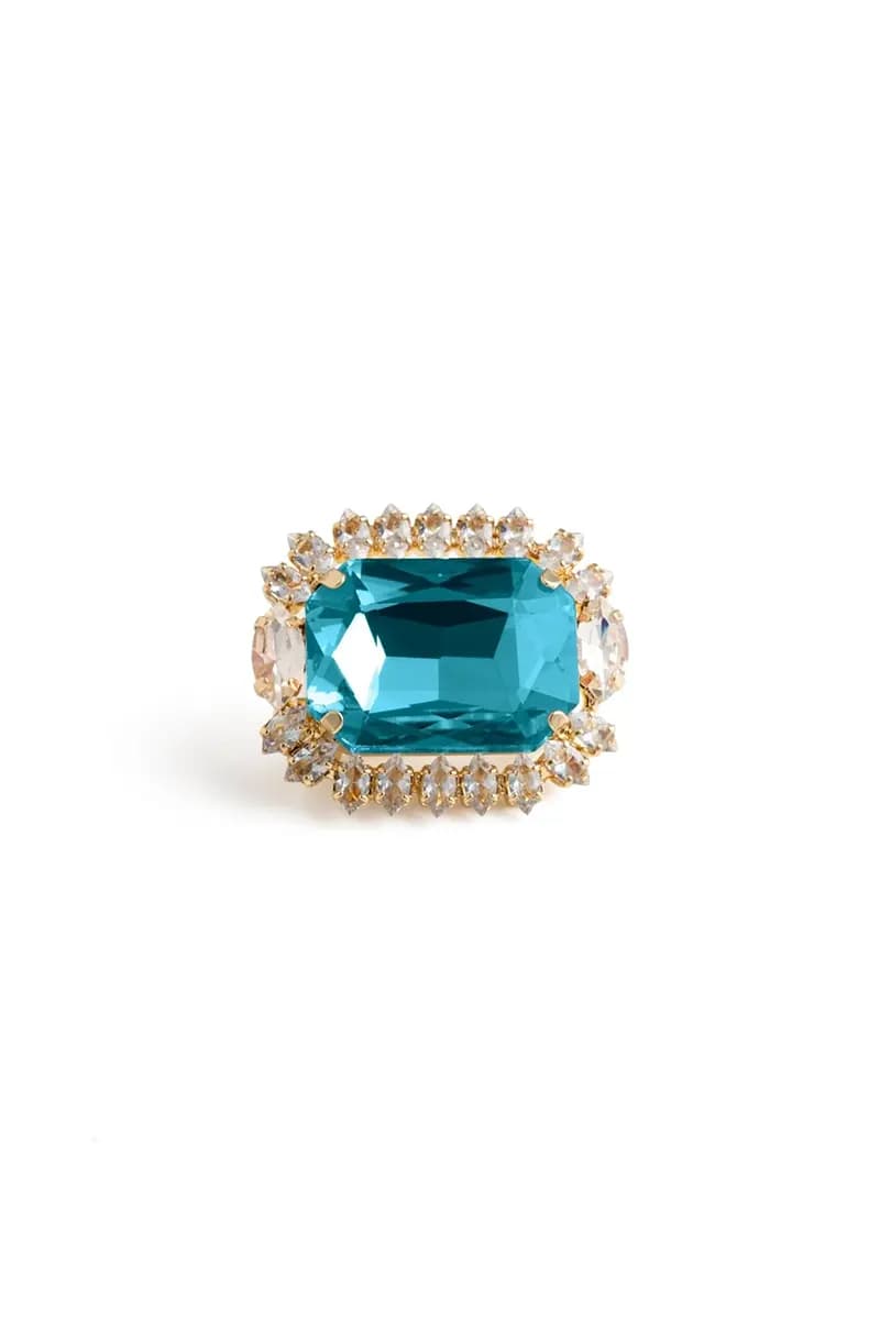 MYA ACCESSORIES | Spilla in metallo con pietra - 2