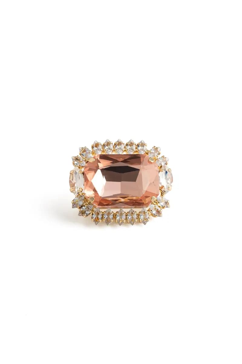 MYA ACCESSORIES | Spilla in metallo con pietra - 2