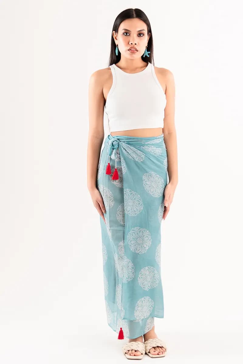MYA ACCESSORIES | Pareo in cotone indiano - 3