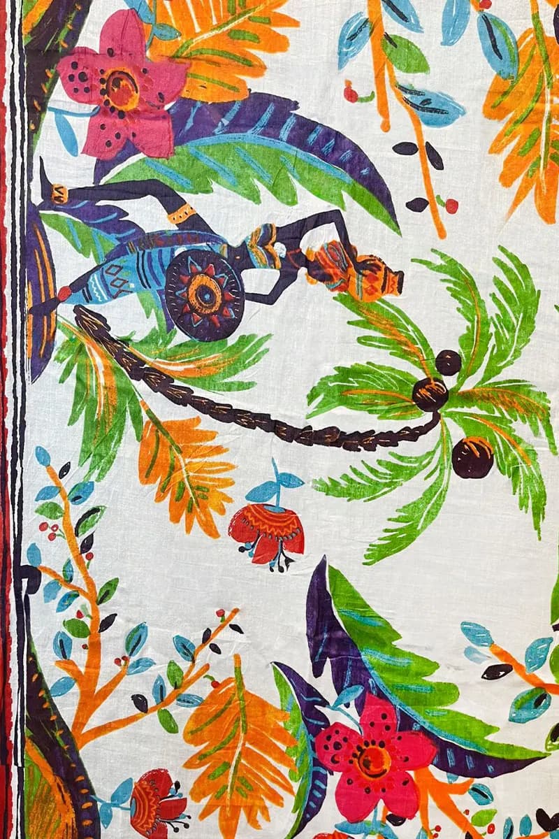 MYA ACCESSORIES | Pareo in cotone indiano - 2