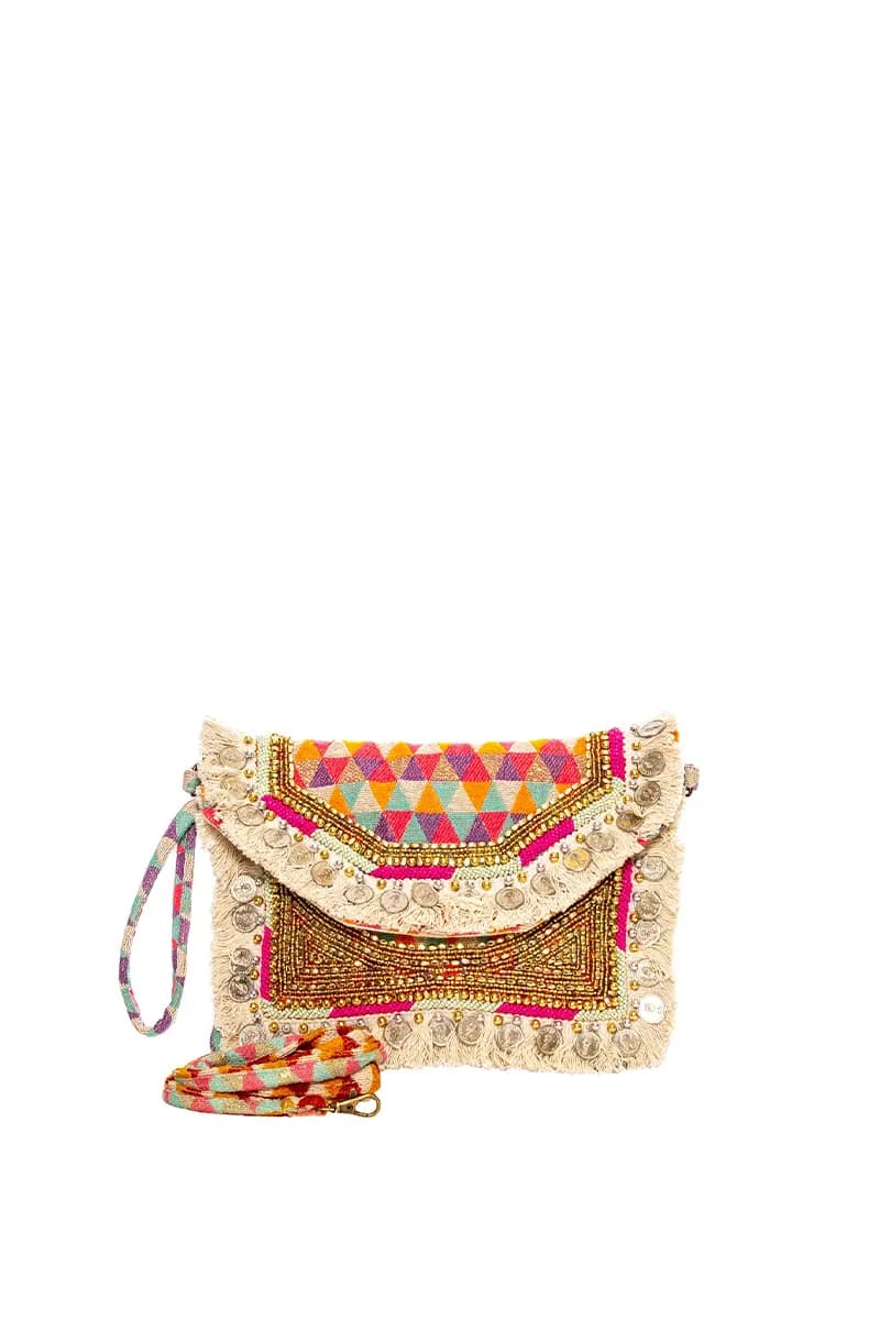 AYFEE | Pochette Pink Jacquard - 2