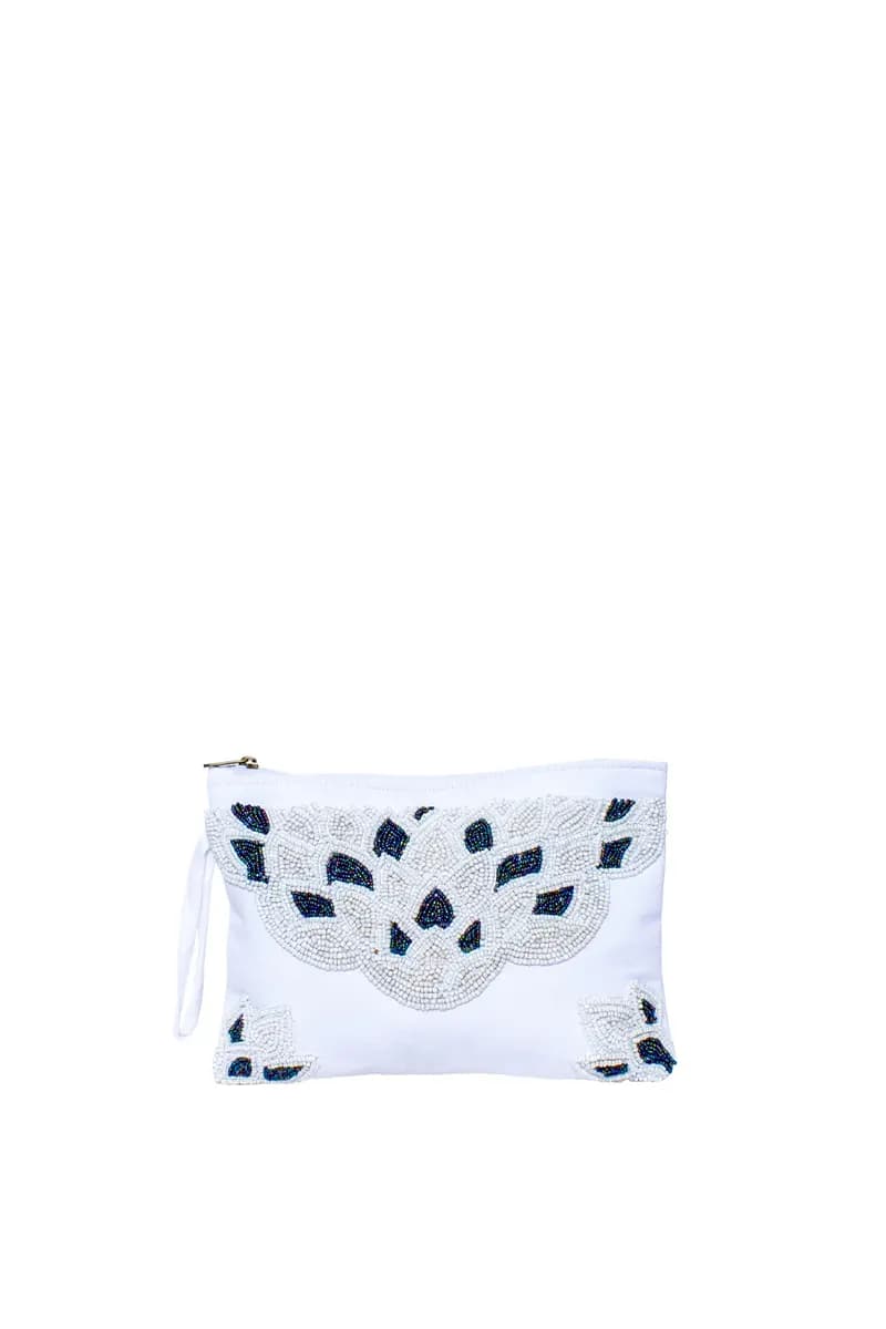 AYFEE | Pochette White and Gold - 2