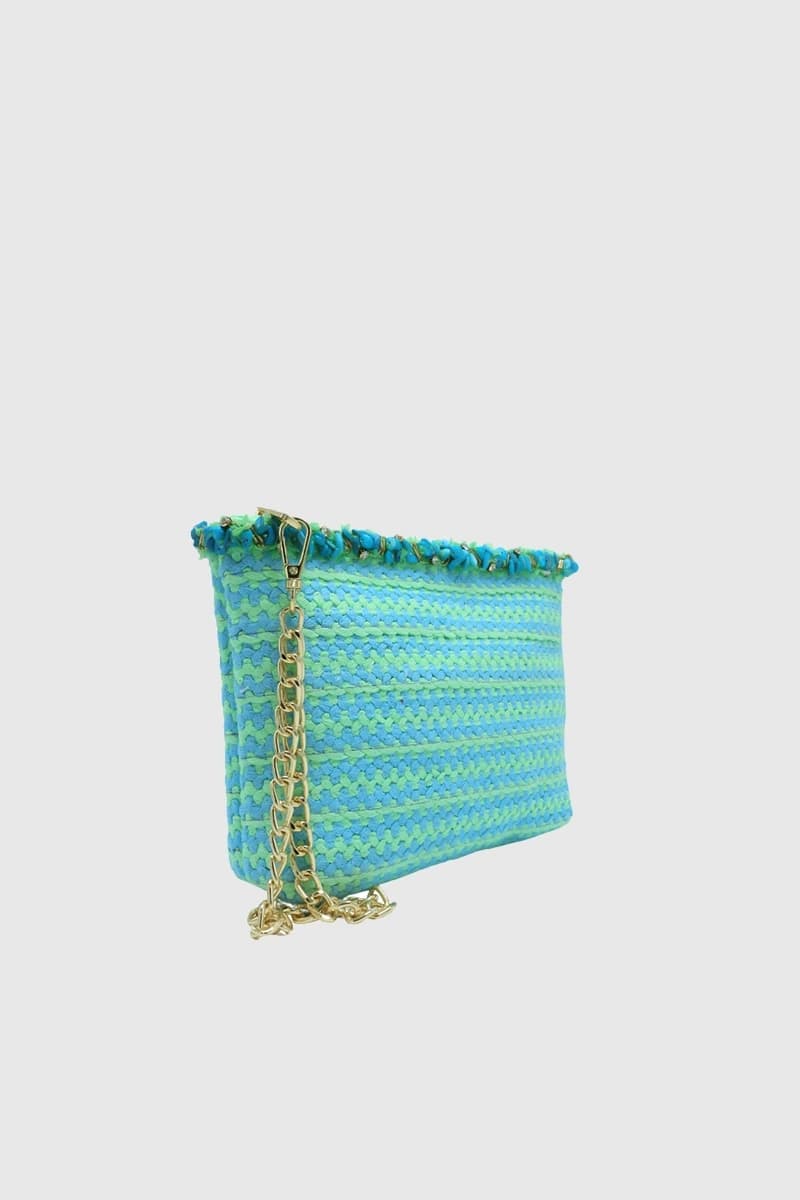 PHO Firenze | Pochette a tracolla fantasia con zip - 2