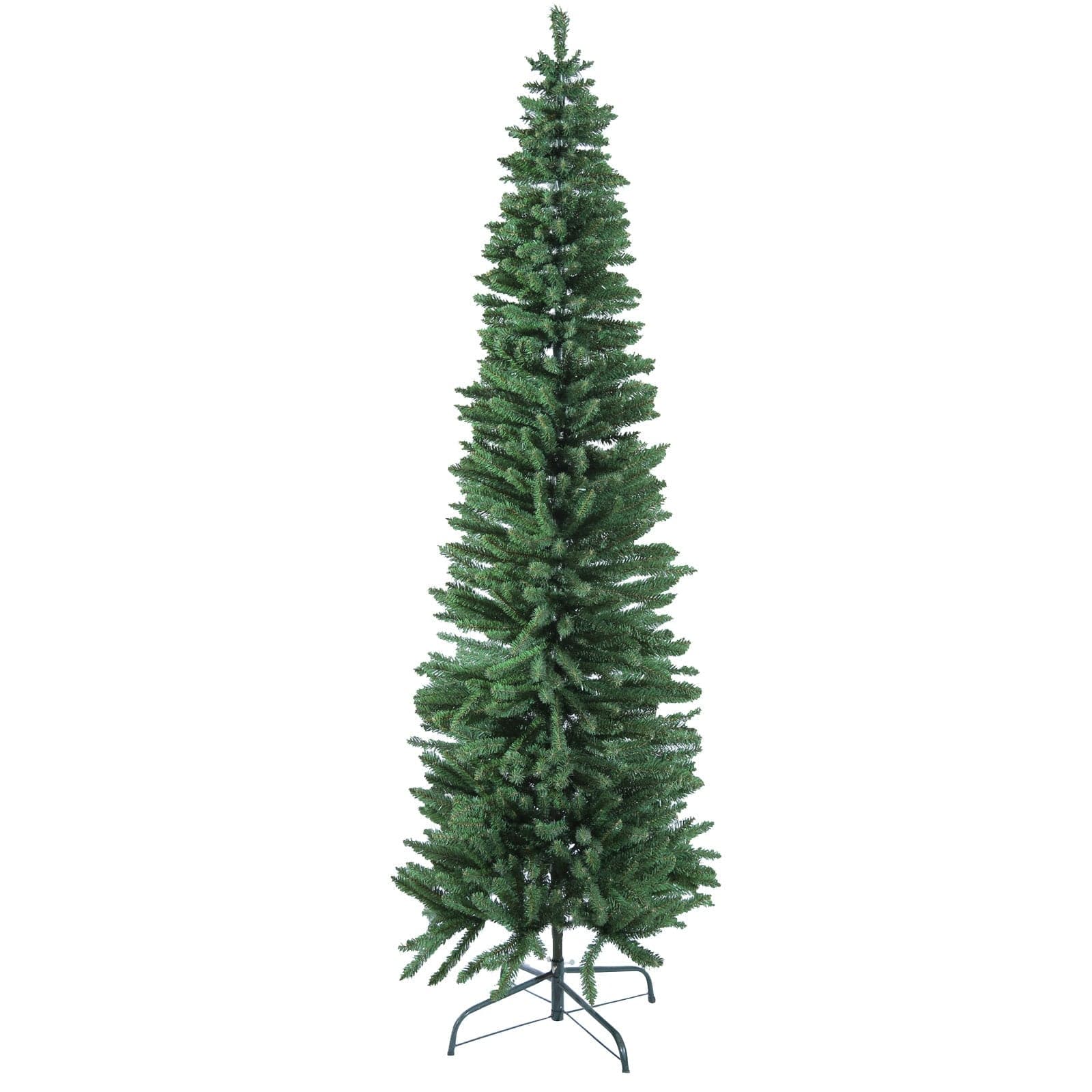 Albero di natale Slim "Minnesota" in PVC di Altissima Qualità per dimensioni ridotte - 3