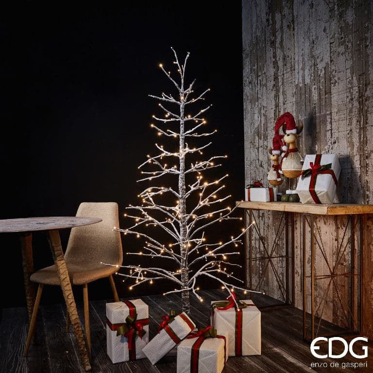 Albero di natale luminoso "Glad" Ramo con led a luce calda Decorazione da interno - 2