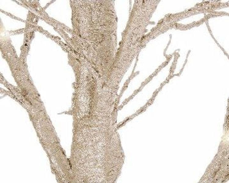Albero di natale luminoso "Glad" Ramo con led a luce calda Decorazione da interno - 14