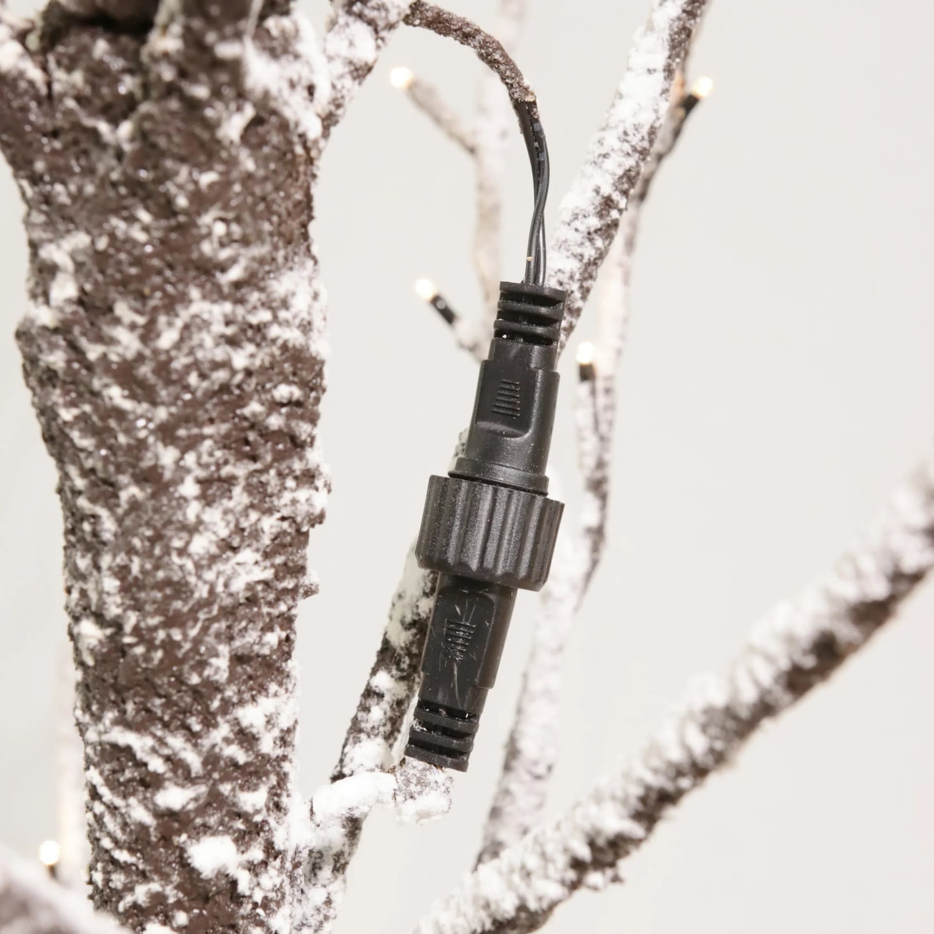 Albero di natale luminoso "Glad" Ramo con led a luce calda Decorazione da interno - 10