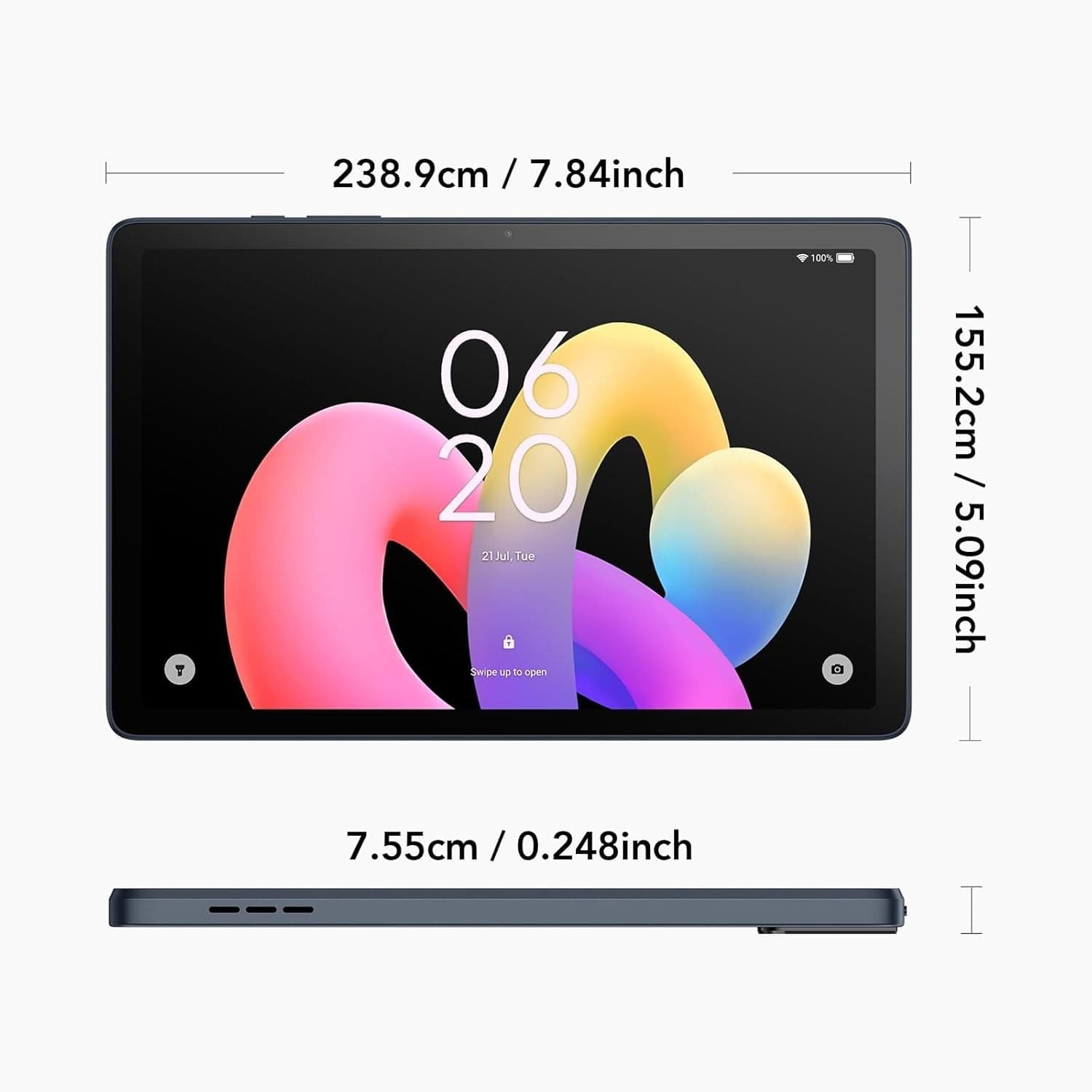 TCL TAB 10L Gen 4 Mediatek 128 GB 25,6 cm (10.1") 4 GB Wi-Fi 5 (802.11ac) Android 15 Antracite - 3