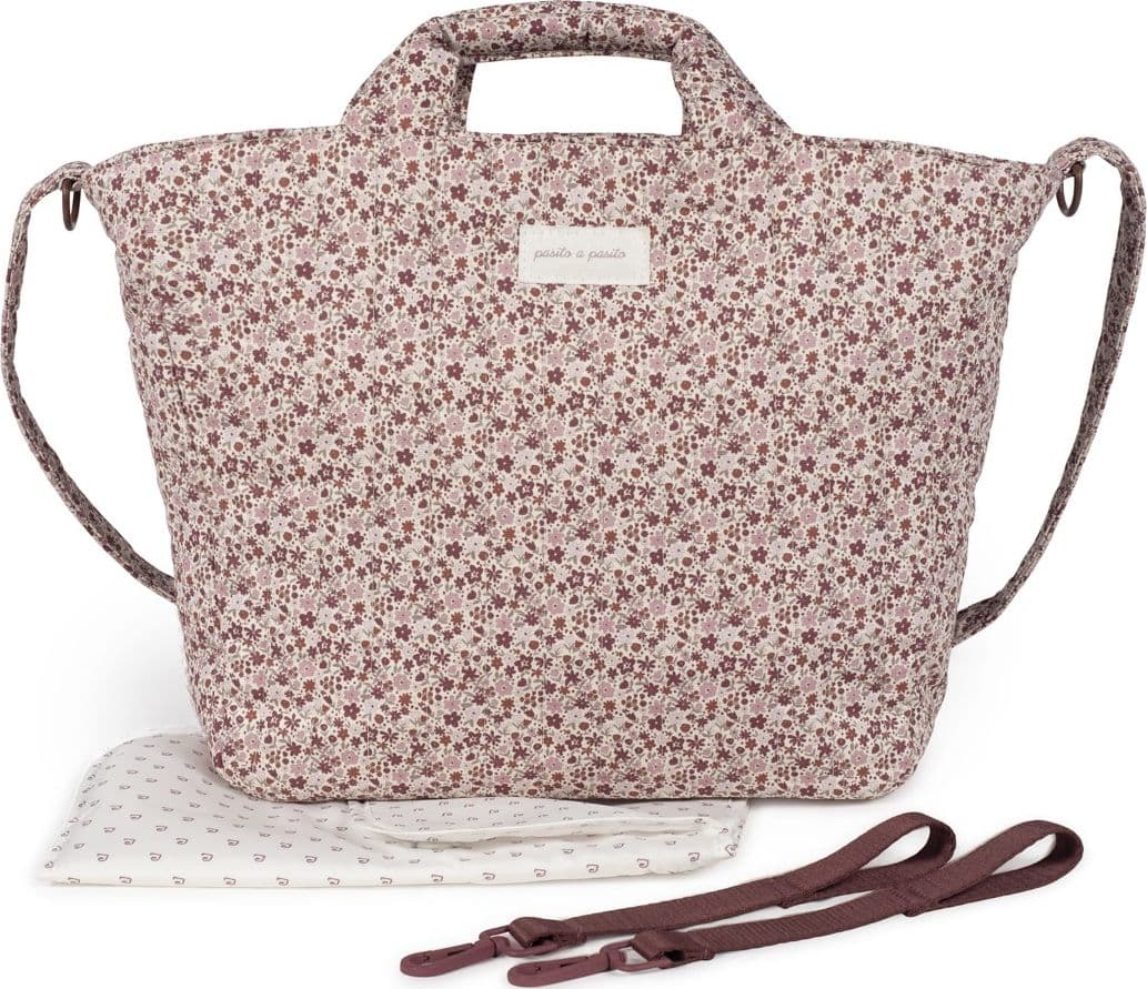 Borsa Fasciatoio Cherry Fiori Pasito a Pasito