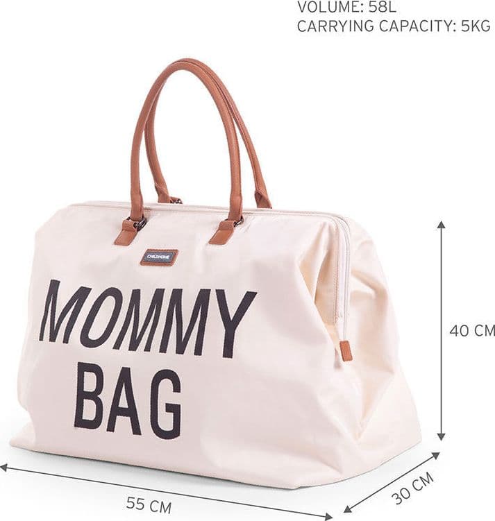 Borsa Fasciatoio Childhome Mommy Bag Avorio - 4