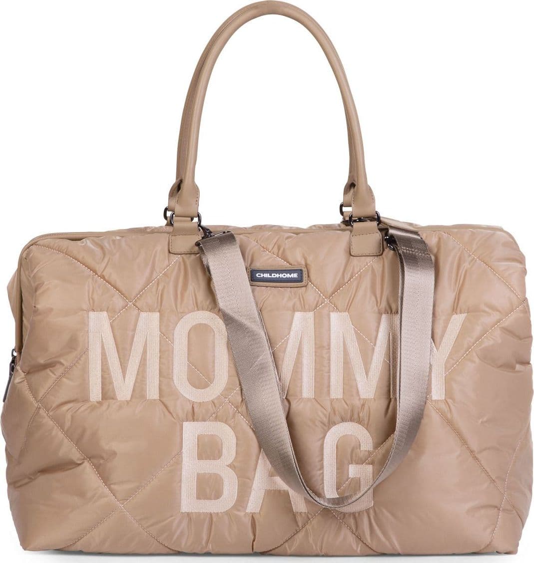 Borsa Fasciatoio Childhome Mommy Bag Trapuntata-Beige - 2