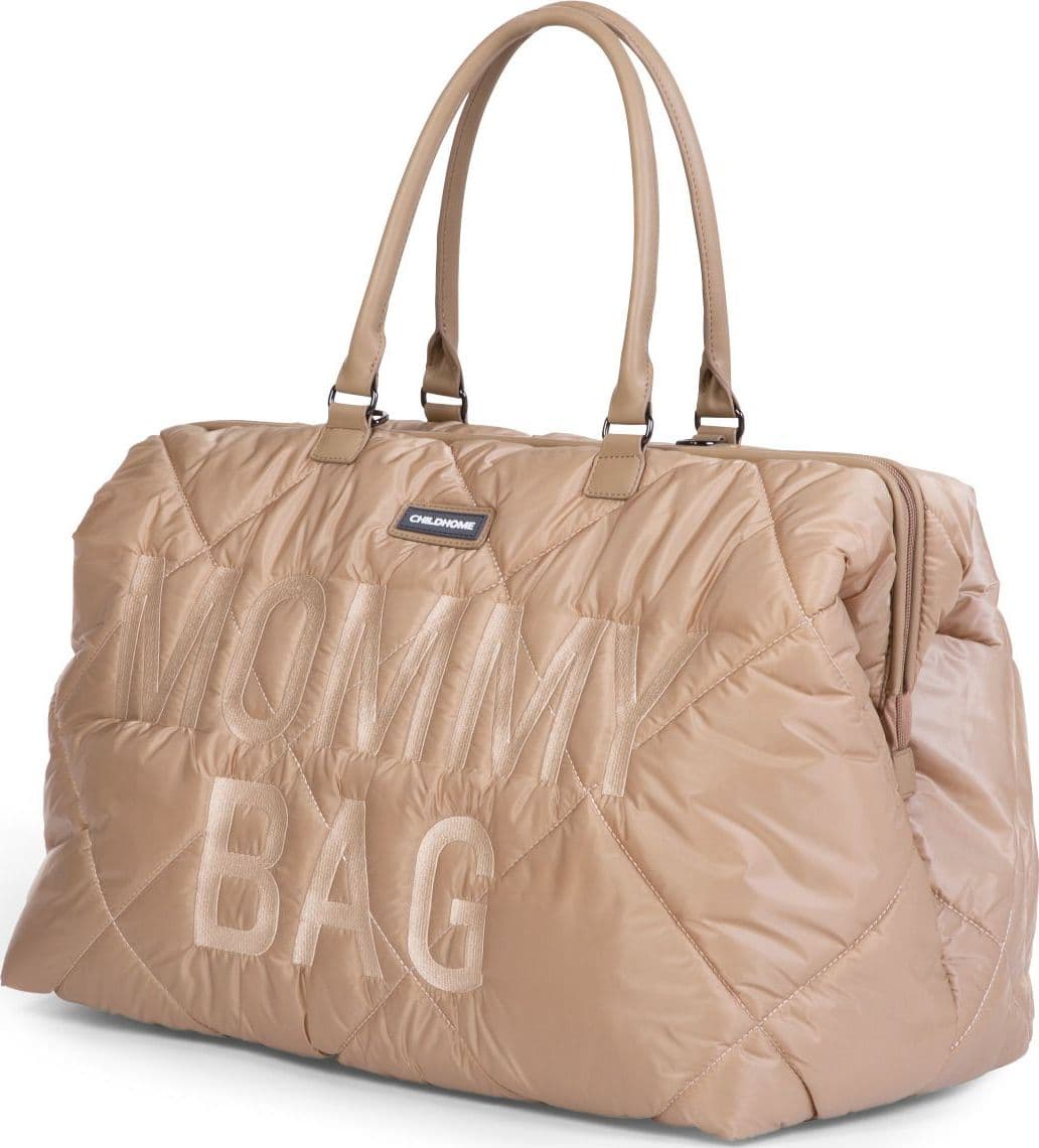 Borsa Fasciatoio Childhome Mommy Bag Trapuntata-Beige - 3
