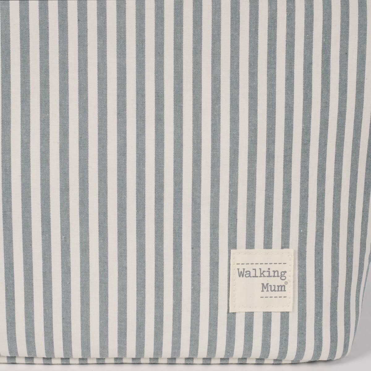 Borsa Fasciatoio Pasito a Pasito WM Praliné Strisce Matcha - 8