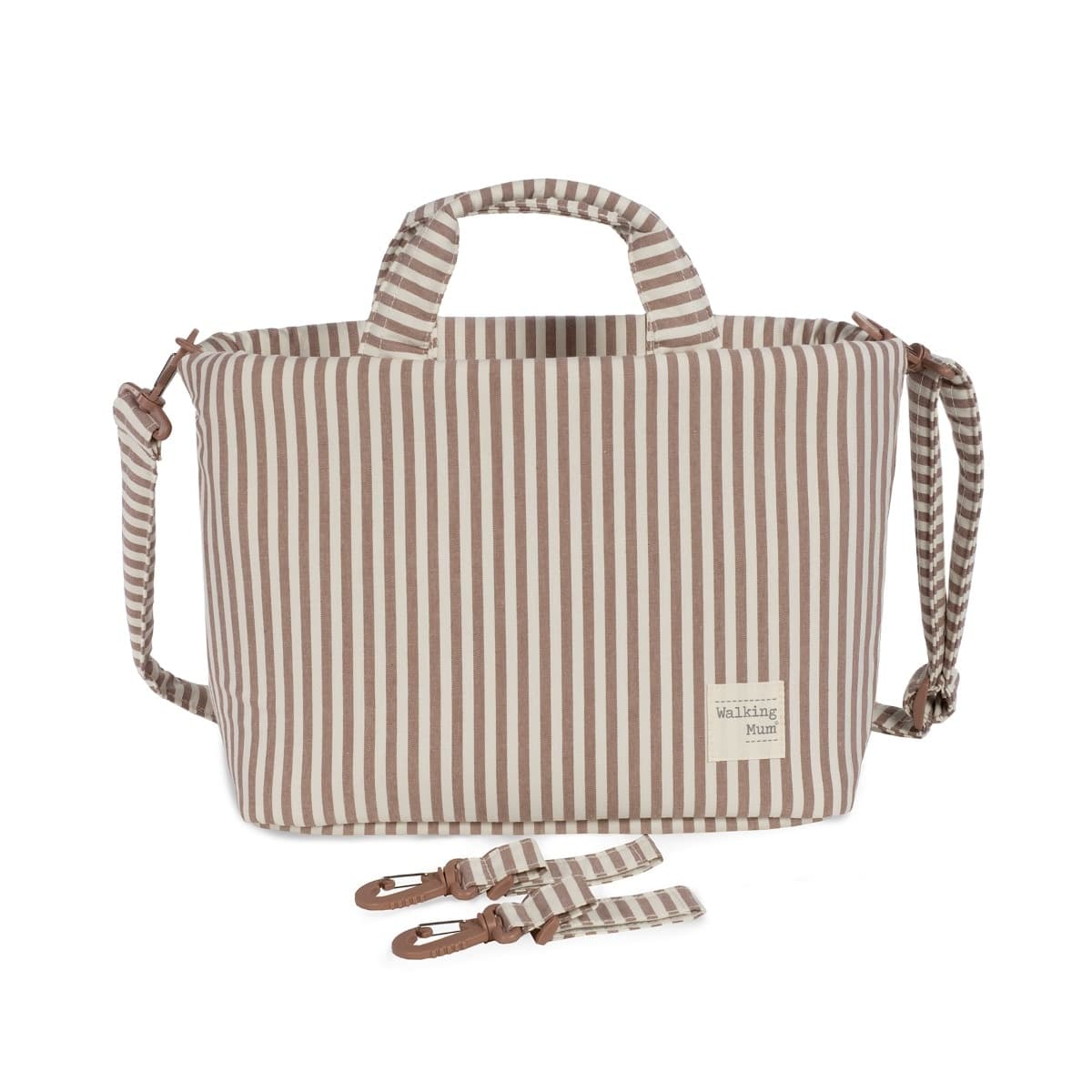 Borsa Fasciatoio Pasito a Pasito WM Praliné Strisce Moka - 3