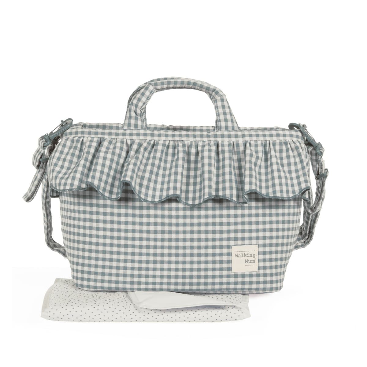 Borsa Fasciatoio Pasito a Pasito WM Praliné Vichy Matcha - 1