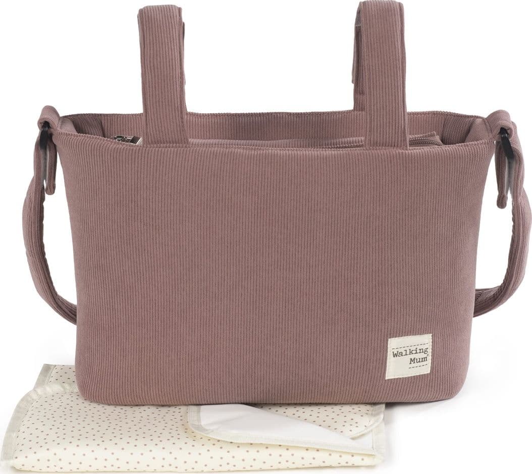 Borsa Fasciatoio Velluto a Coste Gala Cerise WM Pasito a Pasito