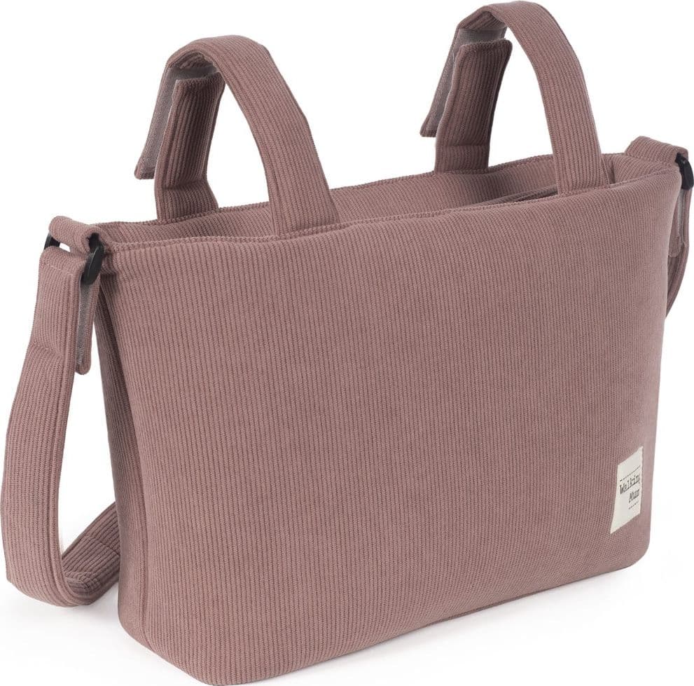 Borsa Fasciatoio Velluto a Coste Gala Cerise WM Pasito a Pasito - 3