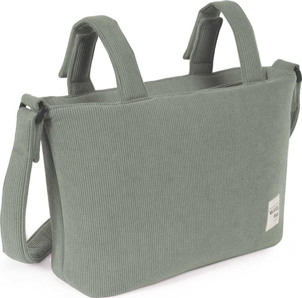 Borsa Fasciatoio Velluto a Coste Gala Mint WM Pasito a Pasito - 3