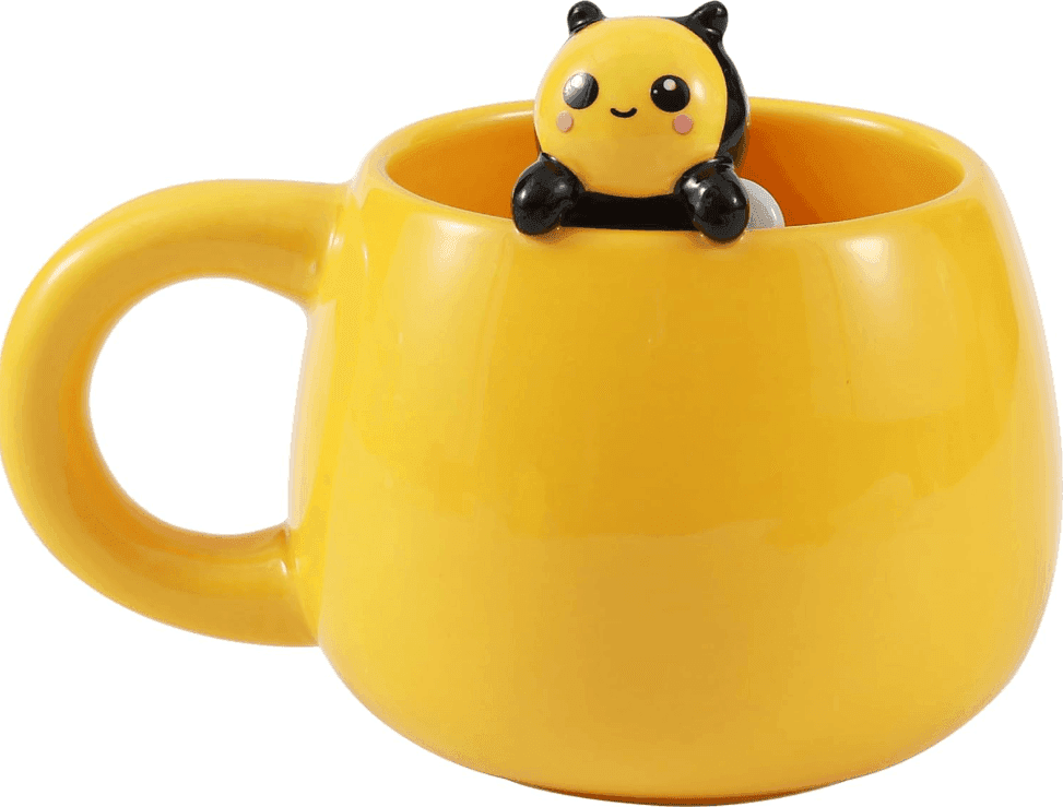 i-Total - Tazza in Cermica con Charm Bee (XL2525F) - 2