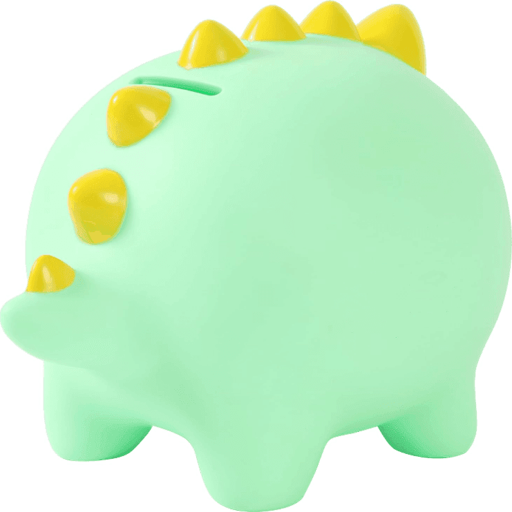 i-Total - Salvadanaio in plastica Hello Dino (XL2546) - 5