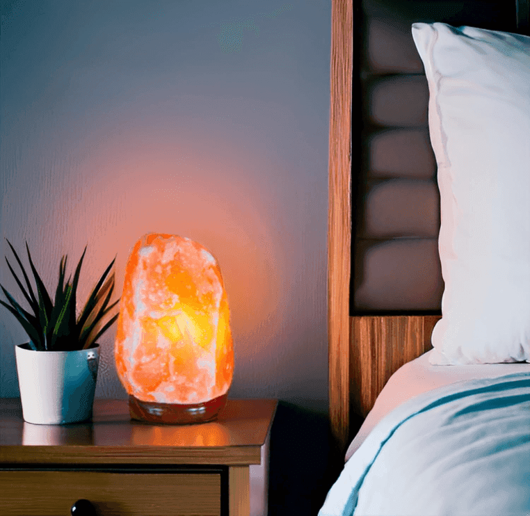 i-Total - Lampada di Sale Himalayano H 10CM con luce cambia colore (XL2317) - 3