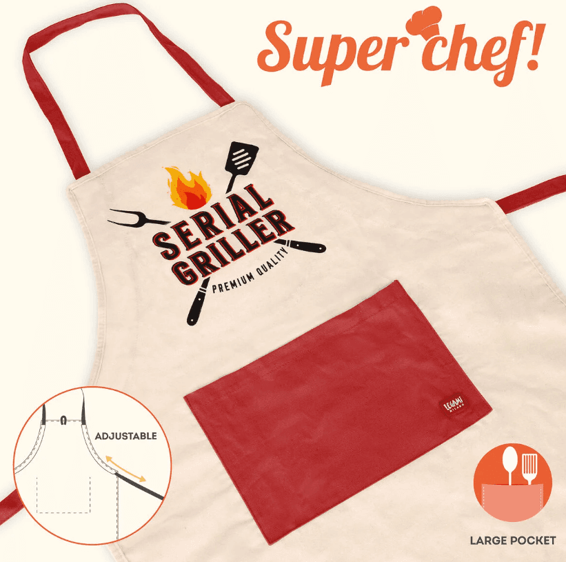 Legami - Grembiule da Cucina - Super Chef a tema Serial Griller (APR0003) - 2