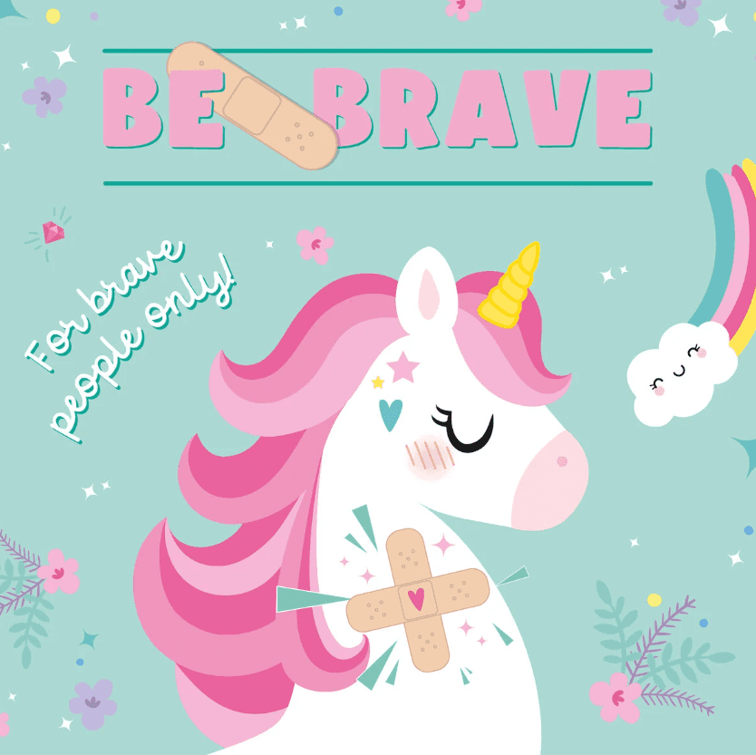 Legami - 30 Cerotti Stampati - Be Brave Unicorn (PLS0001) - 4