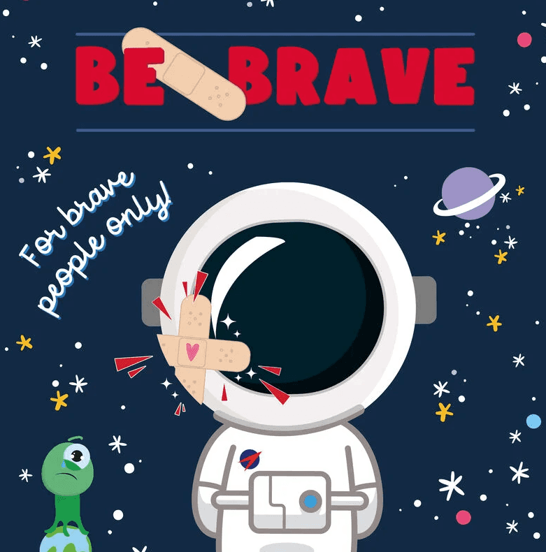 Legami - 30 Cerotti Stampati - Be Brave Space (PLS0002) - 6