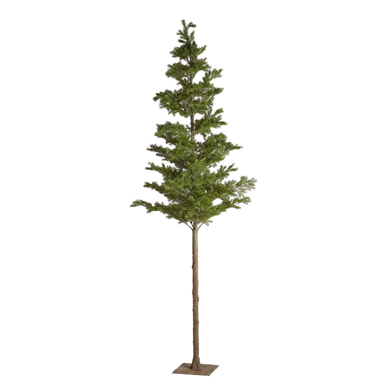 Albero di Natale "Yosemite" PE Effetto Real Touch e tronco in legno h 210 cm - 3