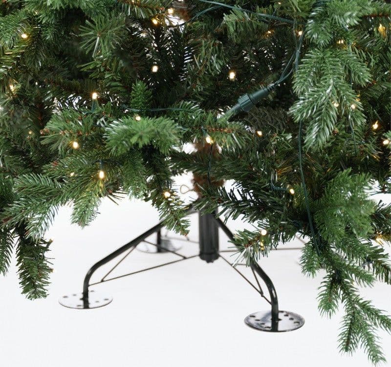 Albero di natale con Led da esterno "Noel" 80 % PE Effetto Real Touch - 4