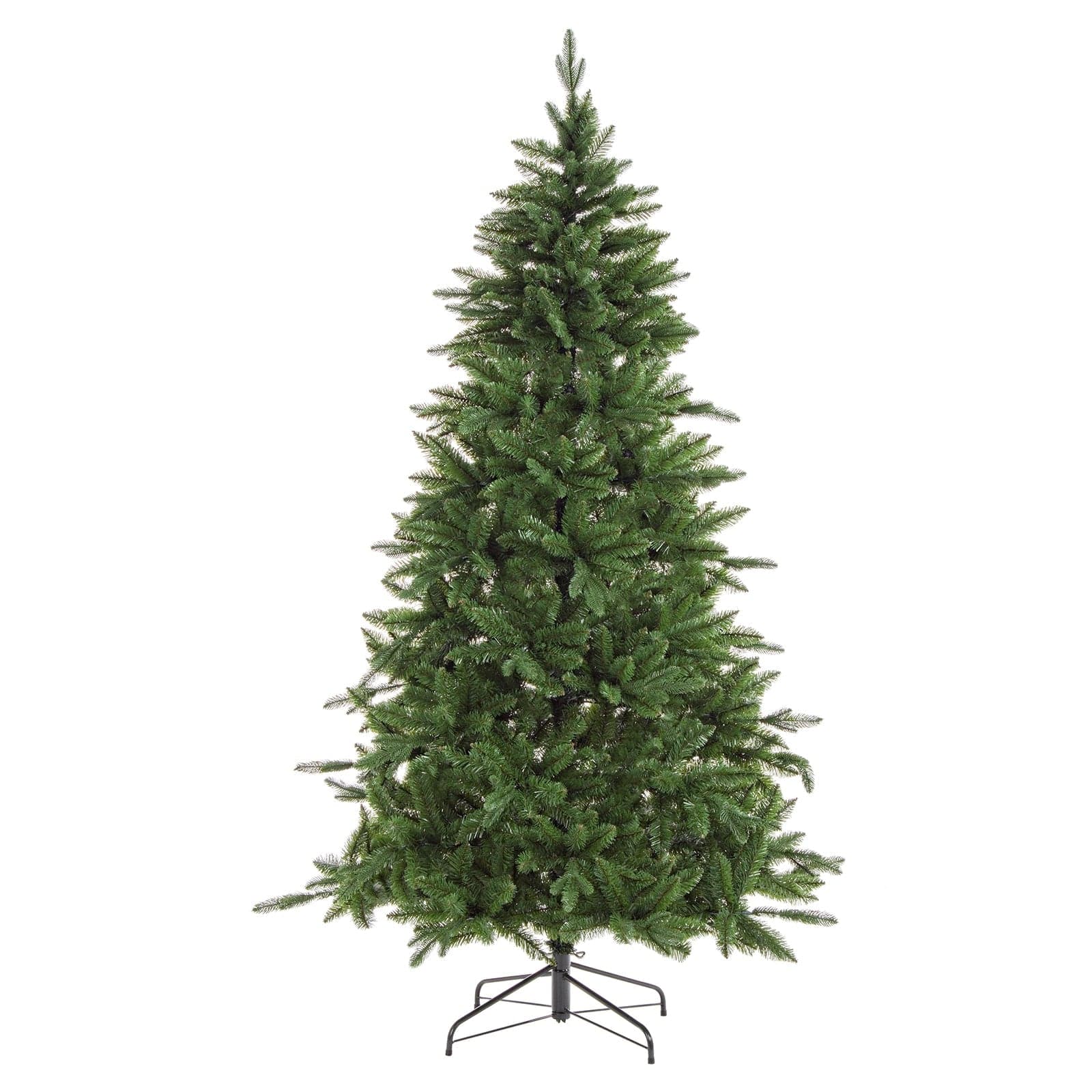 Albero di Natale slim "Edward" in PE Effetto Real Touch + PVC di Altissima qualità - 7