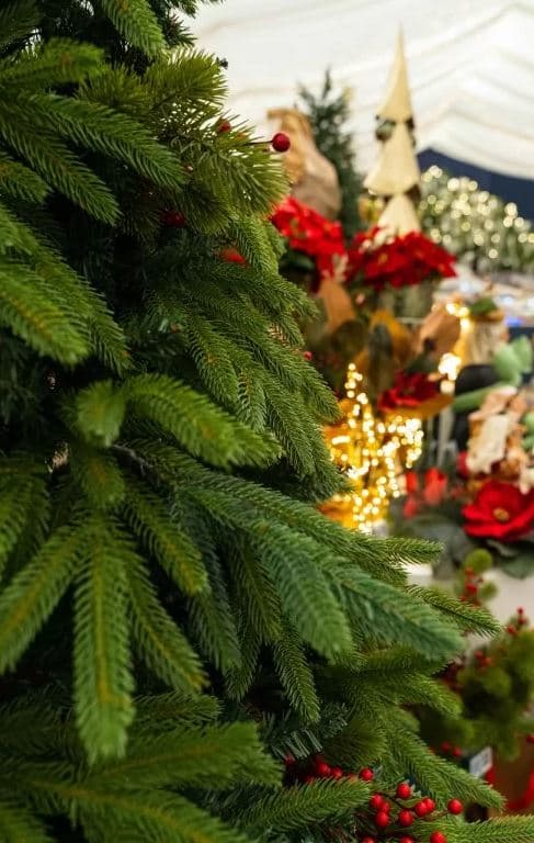 Albero di natale "Oscar" 90 % in PE Effetto Real Touch di Altissima qualità - 7