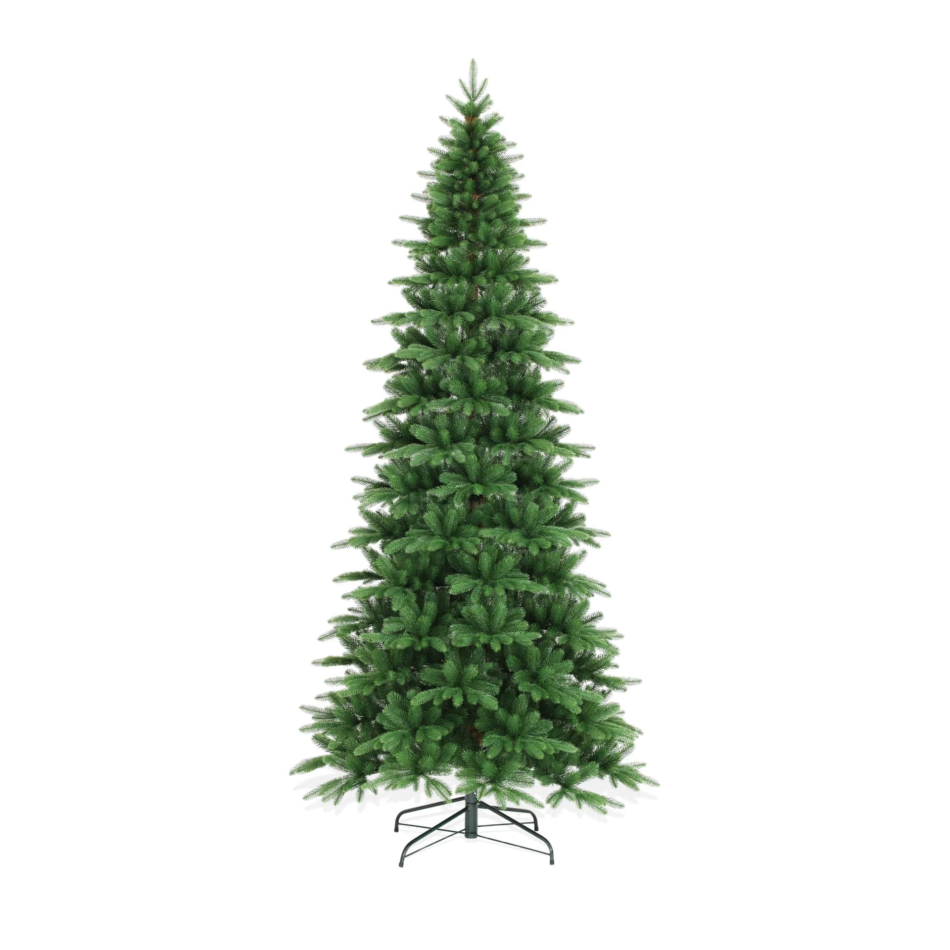 Albero di Natale slim "Theo" 100 % PE Effetto Real Touch di Altissima Qualità - 7