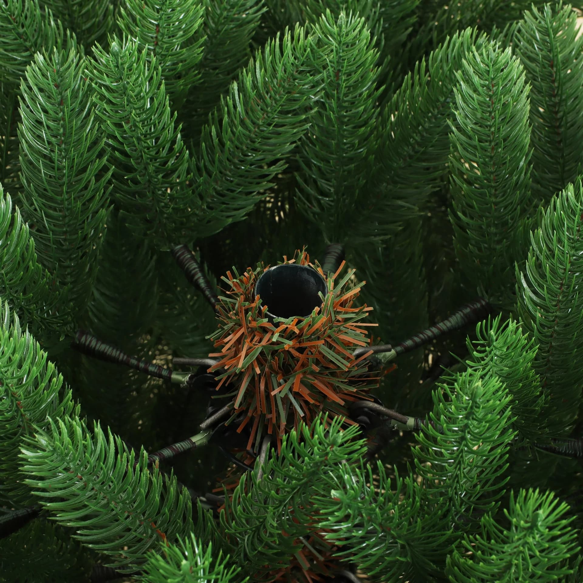 Albero di Natale slim "Theo" 100 % PE Effetto Real Touch di Altissima Qualità - 6
