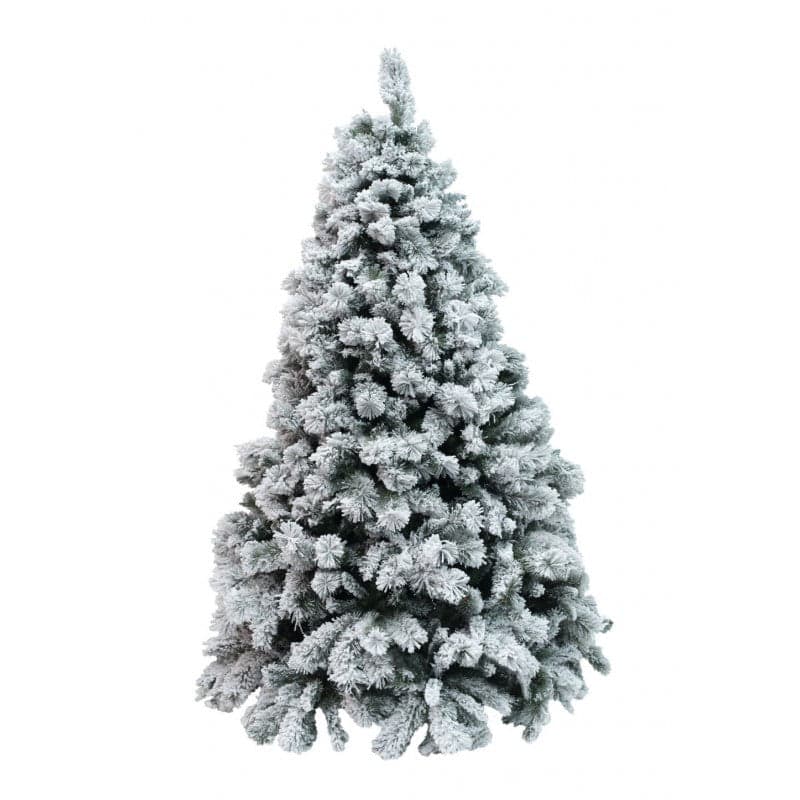 Albero di Natale Innevato "Milton" in PP Effetto Aghi di Pino + PVC di altissima qualità - 3