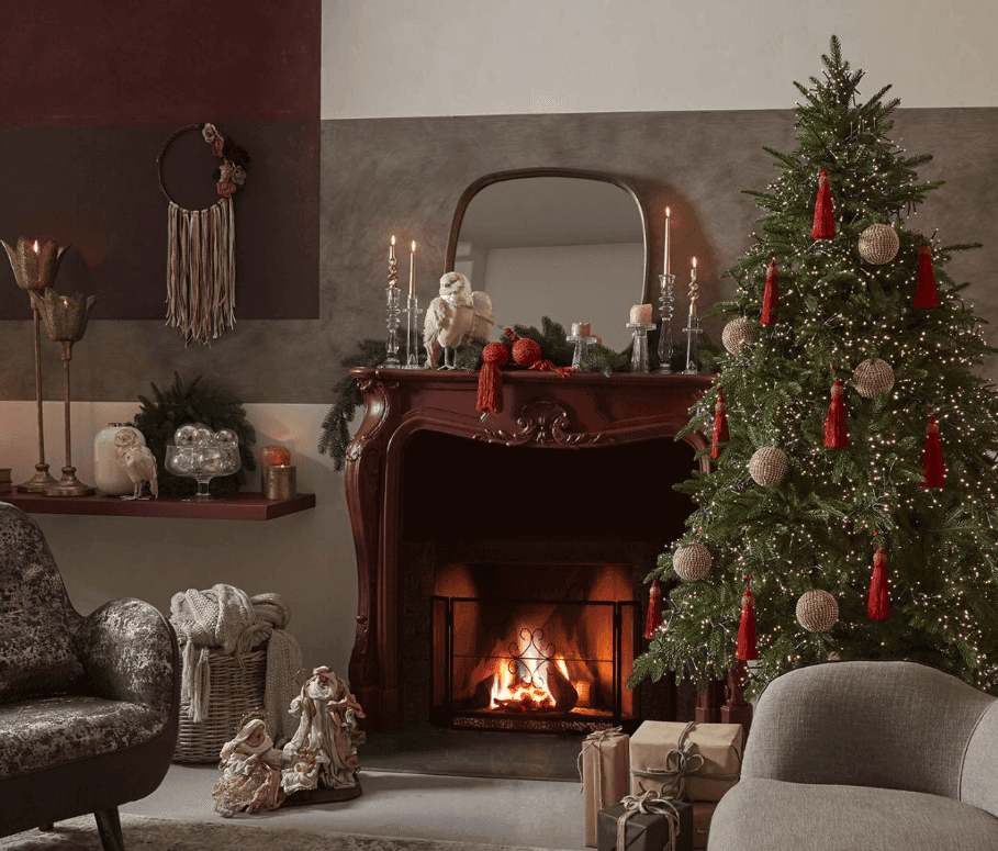 Albero di natale con Micro Led Incorporati "Harrison" 100 % PE Effetto Real Touch - 2