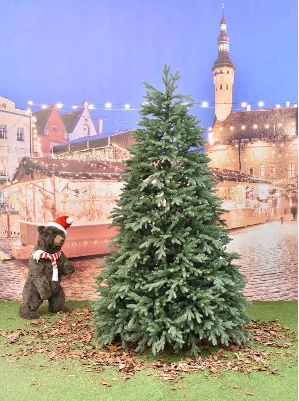 Albero di natale "Lincoln" 100 % in PE Effetto Real Touch di Altissima qualità - 2