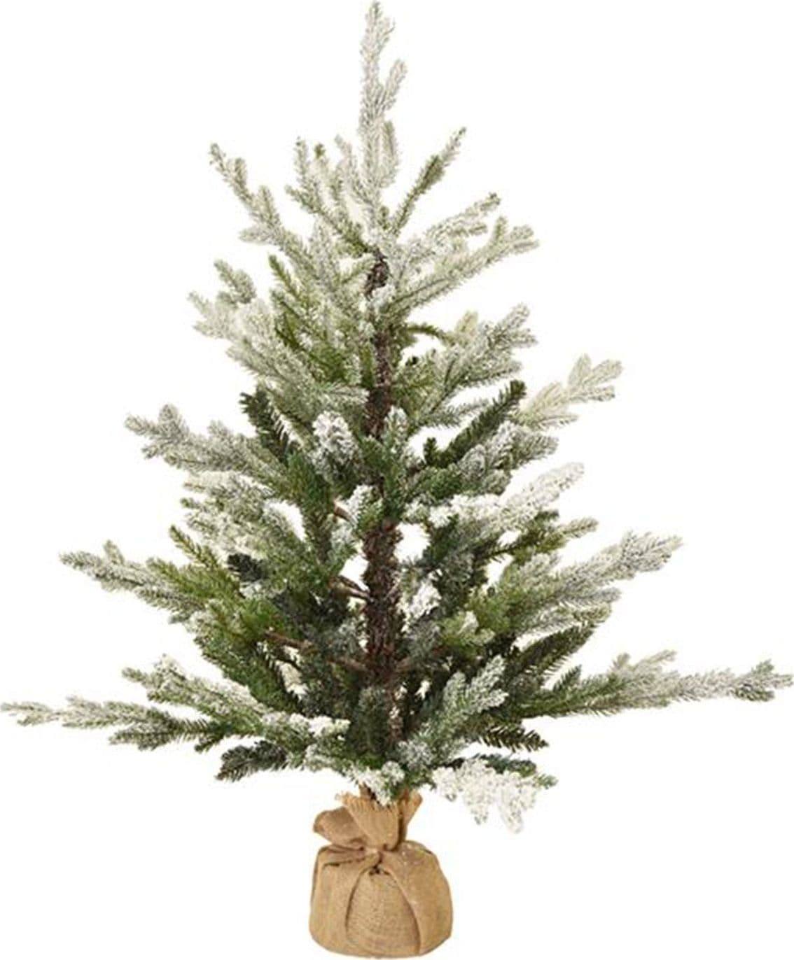 Albero di natale pinetto "Nature" in PVC + PE effetto Real Touch h 90 cm - 5