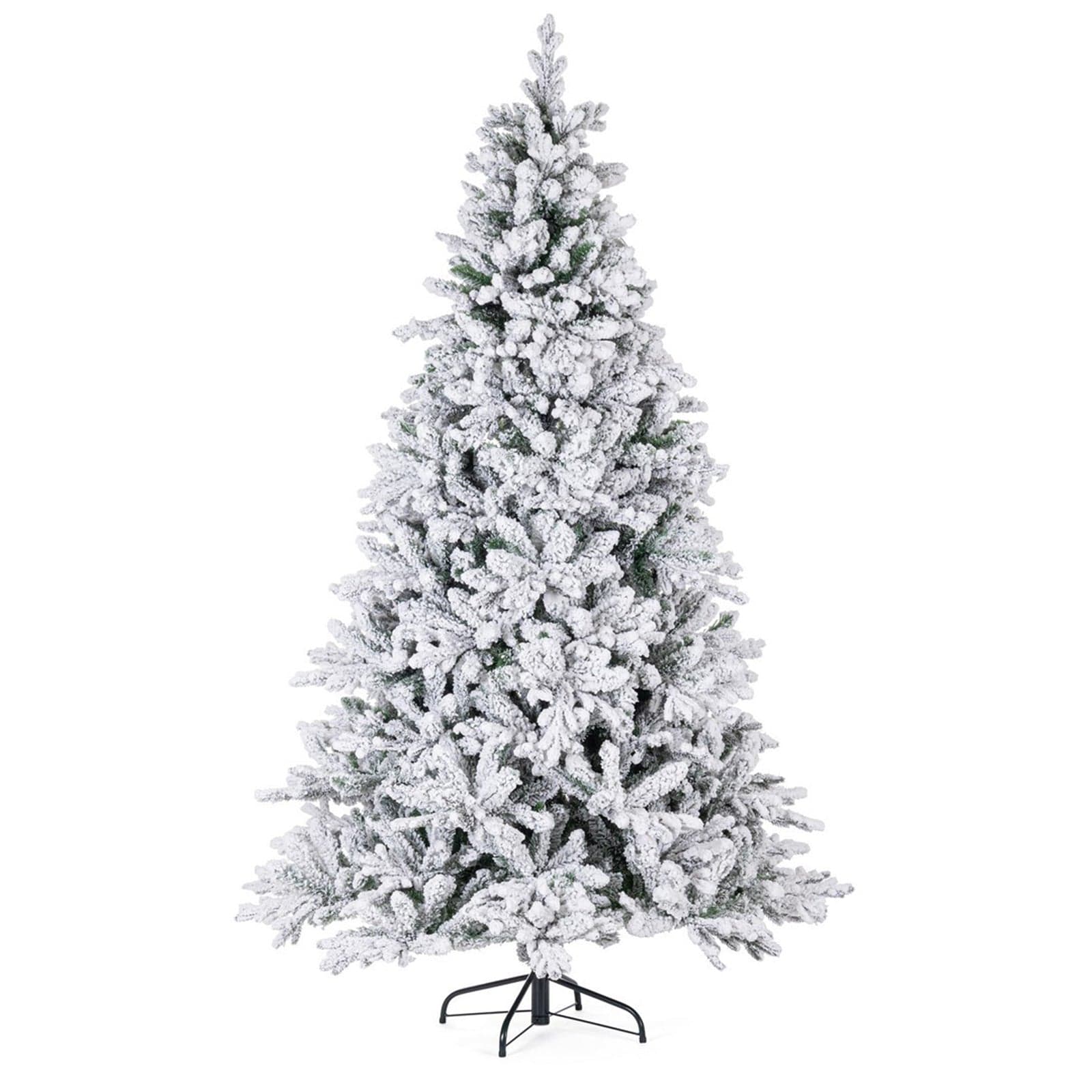 Albero di natale "Royal innevato" in PVC di Altissima qualità + Flock - 7