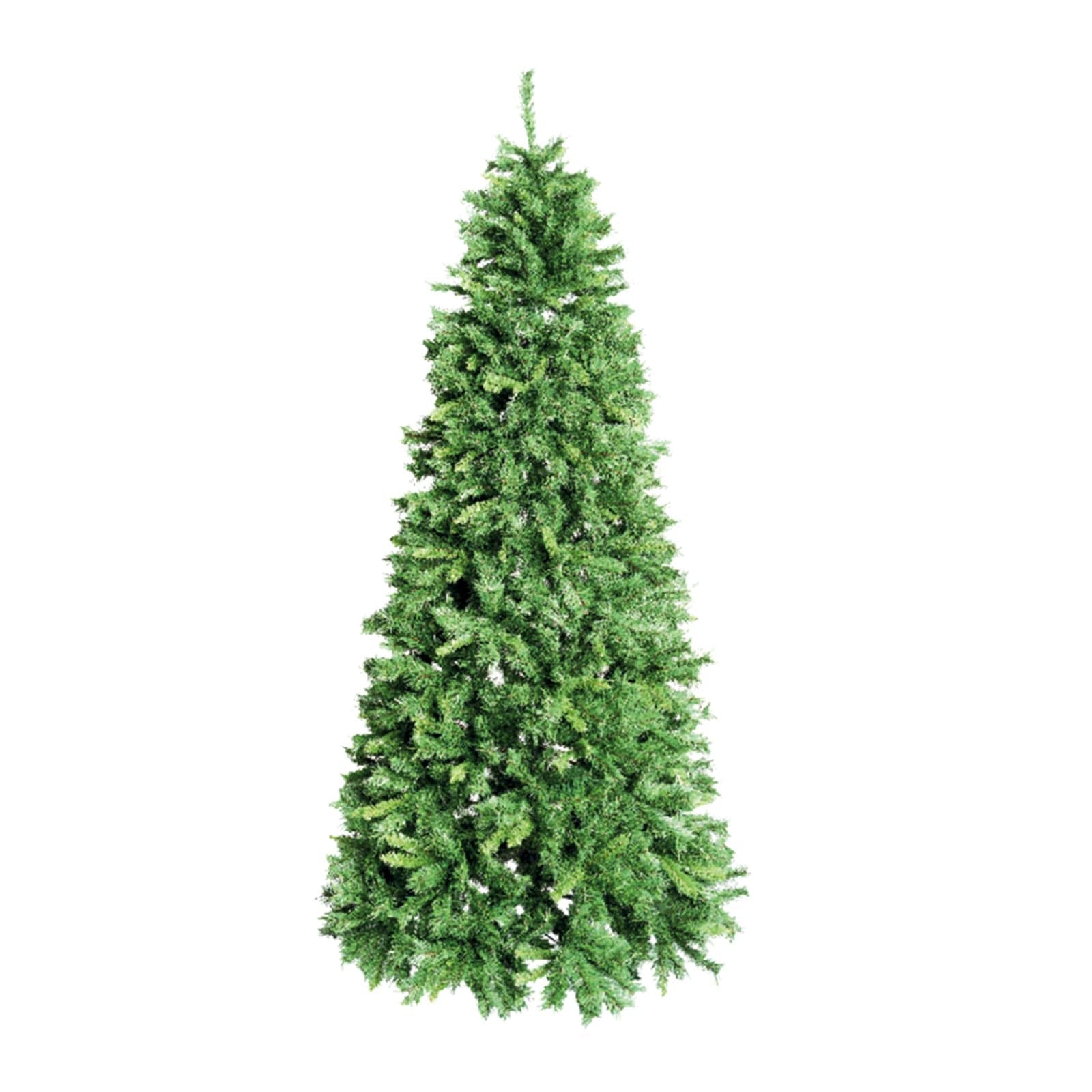 Albero di natale "Royal Slim" in PVC di Altissima qualità Effetto Realistico Verde - 4